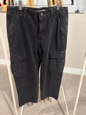 Levi's Women's '94 Baggy Black Cargo Jeans